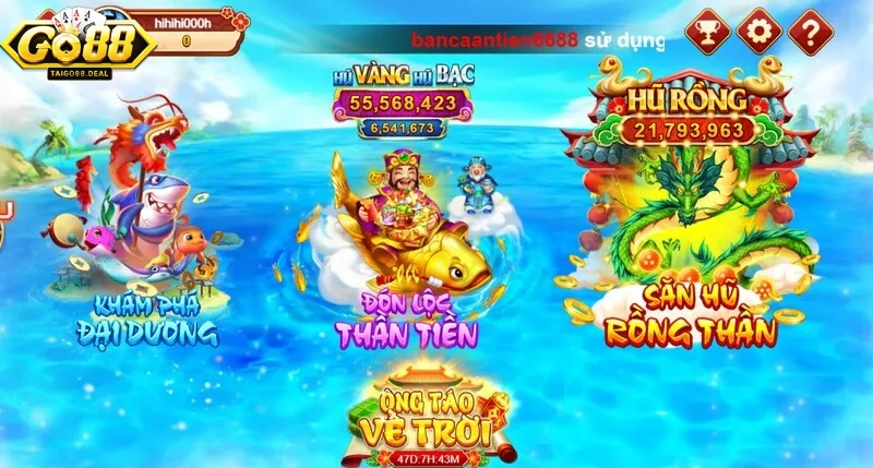 Bắn Cá Go88 có gì đặc sắc? Có những game gì?