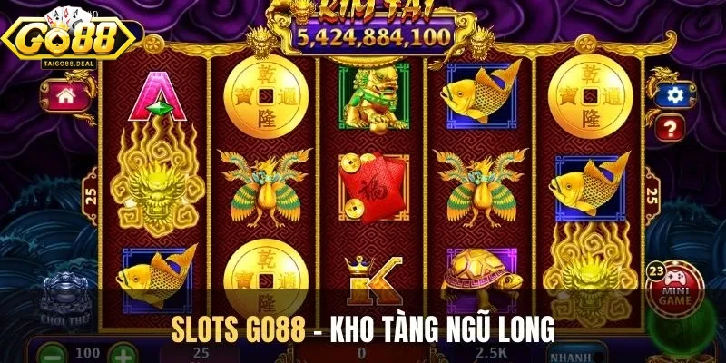 Giải trí hấp dẫn với slot game Kho Tàng Ngũ Long