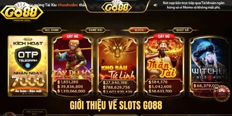 Thông tin cơ bản về game Nổ Hũ Slots Go88 